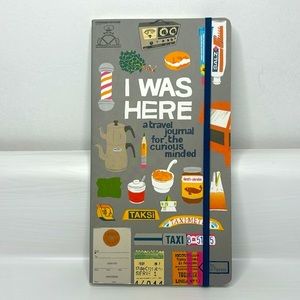 Travel Journal 📕"I Was Here" Cute & Colorful Diary With Prompts & Illustrations